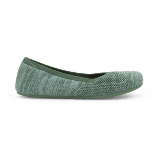 Xero | Women's Phoenix Knit Casual Flat-MULTI-GREEN