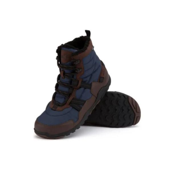 Xero | Men's Alpine Snow Boot-BROWN / NAVY