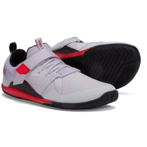 Xero | Men's Forza Trainer - MICRO GRAY / RED