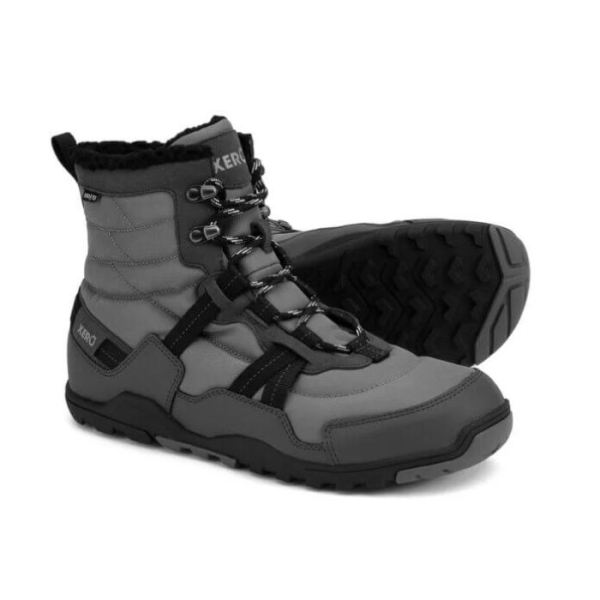 Xero | Men's Alpine Snow Boot-ASPHALT / BLACK