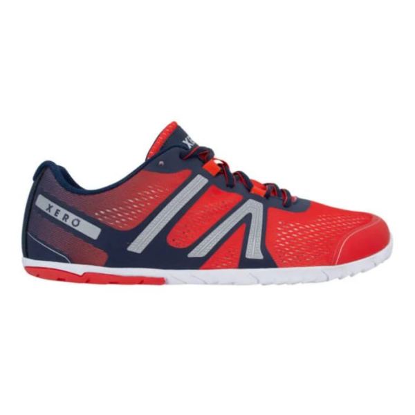 Xero | Men's HFS - Lightweight Road Running Shoe - CRIMSON NAVY