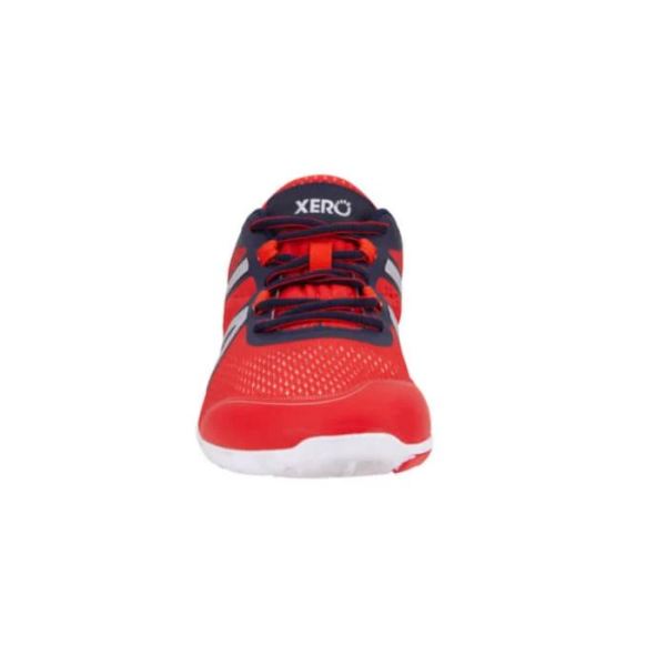 Xero | Men's HFS - Lightweight Road Running Shoe - CRIMSON NAVY