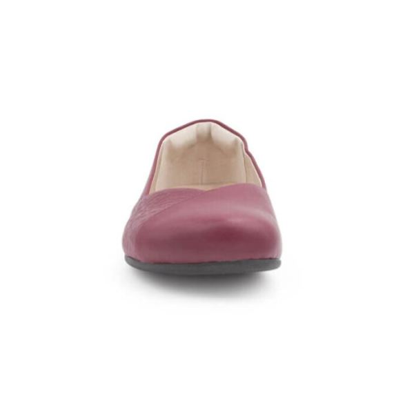 Xero | Women's Phoenix Leather Dressy Flat-RASPBERRY