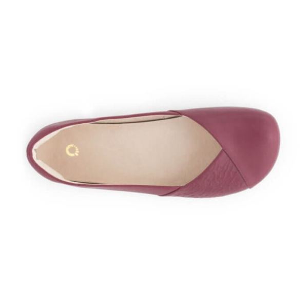 Xero | Women's Phoenix Leather Dressy Flat-RASPBERRY