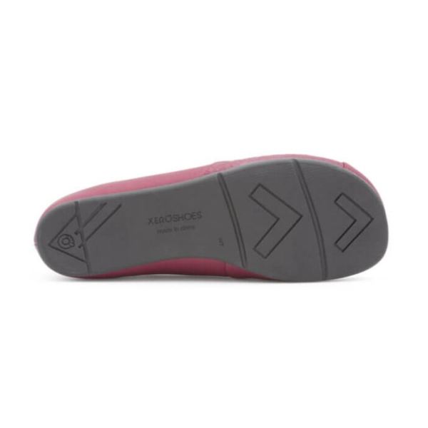 Xero | Women's Phoenix Leather Dressy Flat-RASPBERRY