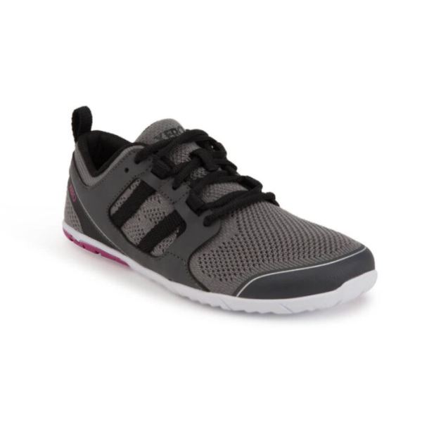 Xero | Women's Zelen - Your eco-Friendly Road Runner-STEEL GRAY / FUCHSIA