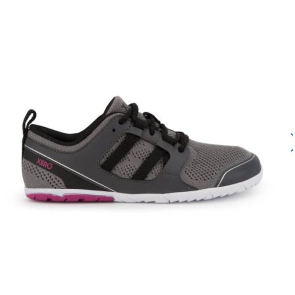 Xero | Women's Zelen - Your eco-Friendly Road Runner-STEEL GRAY / FUCHSIA