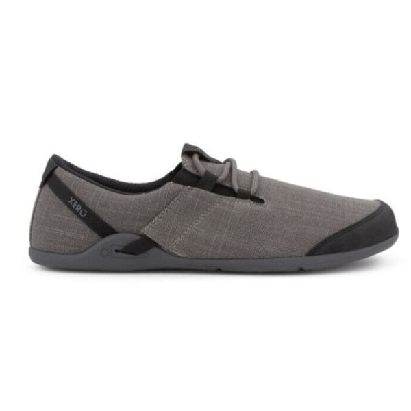 Xero | Men's Hana - Casual Canvas Comfort - CHARCOAL (RAIN-FRIENDLY HEMP)