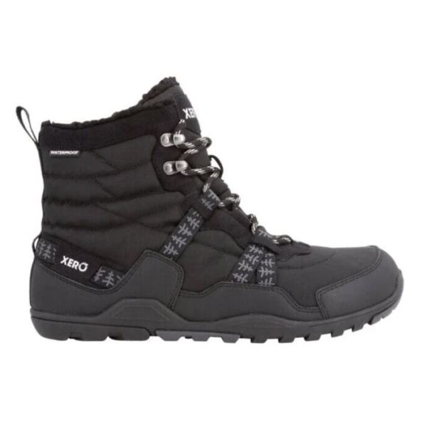 Xero | Men's Alpine Snow Boot-BLACK (WITH TREES)