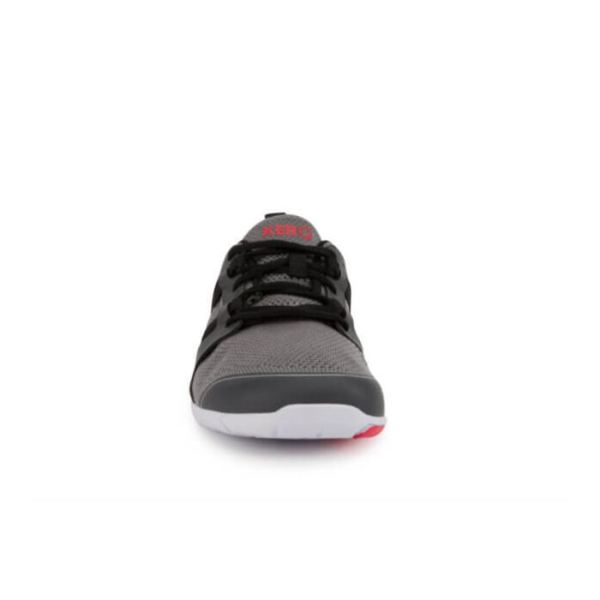 Xero | Men's Zelen - Your eco-Friendly Road Runner-DARK GRAY / RED