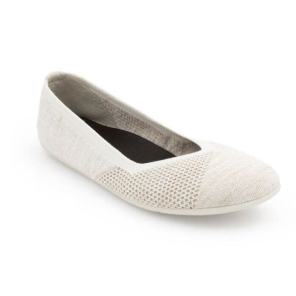 Xero | Women's Phoenix Knit Casual Flat-MULTI-CREAM