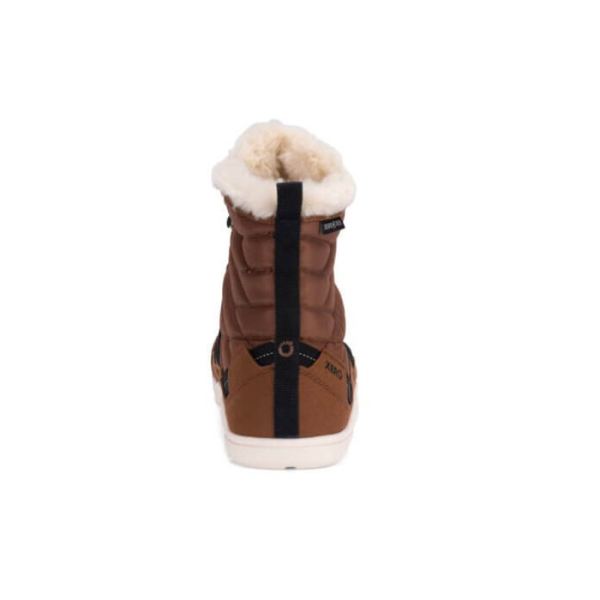 Xero | Women's Alpine Snow Boot-RUBBER BROWN / EGGSHELL