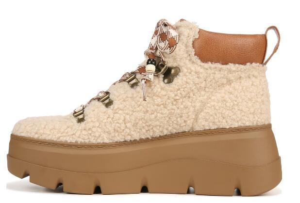 Zodiac | Women's Billie Lace-up Ankle Boot-Natural Caramel Fabric