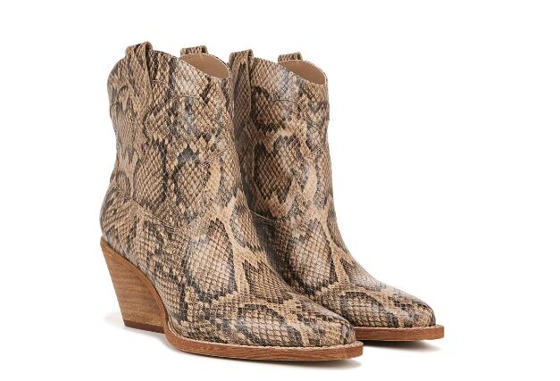 Zodiac | Women's Roslyn Western Boot-Desert Snake Pattern Synthetic