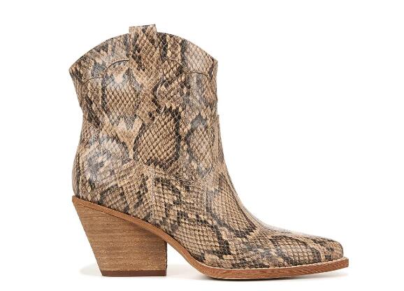 Zodiac | Women's Roslyn Western Boot-Desert Snake Pattern Synthetic