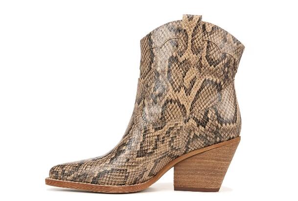 Zodiac | Women's Roslyn Western Boot-Desert Snake Pattern Synthetic