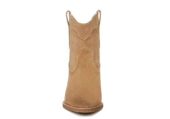 Zodiac | Women's Roslyn Western Boot-Latte Brown Suede