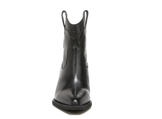 Zodiac | Women's Roslyn Western Boot-Black Leather