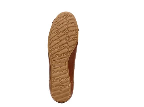 Zodiac | Women's Sadie Slip On Flat-Cognac Leather