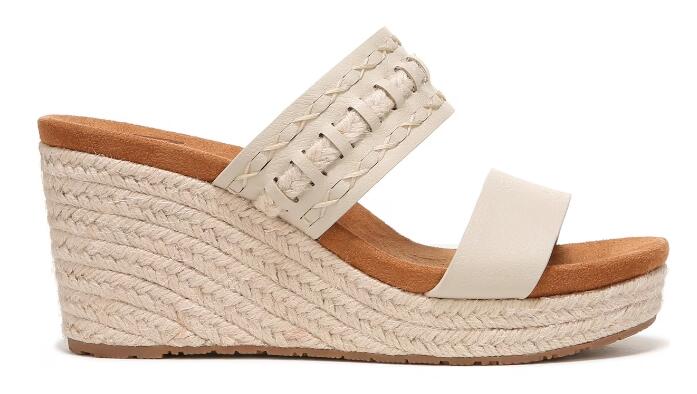 Zodiac | Women's Poppy Wedge Espadrille-Birch Beige Synthetic