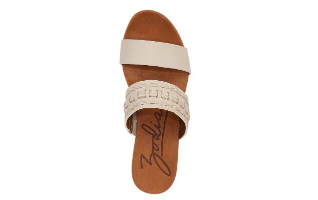 Zodiac | Women's Poppy Wedge Espadrille-Birch Beige Synthetic