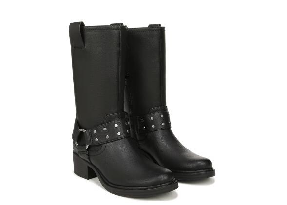 Zodiac | Women's Jolie Moto Boot-Black Synthetic