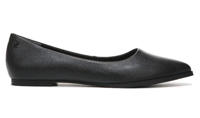 Zodiac | Women's Hall Pointed Toe Flat-Black