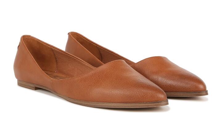 Zodiac | Women's Hill-2 Flat-Cognac Brown Synthetic