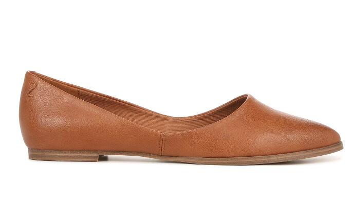 Zodiac | Women's Hill-2 Flat-Cognac Brown Synthetic