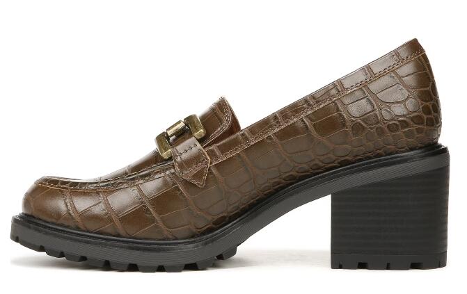 Zodiac | Women's Gemma Loafer-Caramel Croc Synthetic