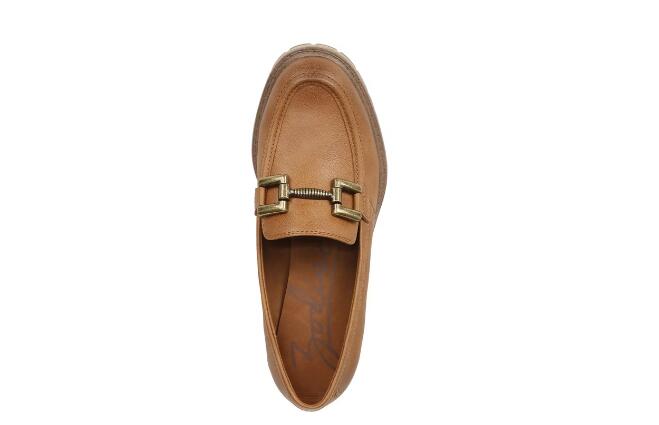 Zodiac | Women's Gemma Loafer-Caramel Brown Synthetic