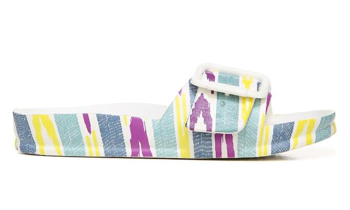 Zodiac | Women's Desert Slide Sandal-White Multi