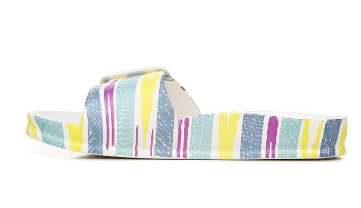 Zodiac | Women's Desert Slide Sandal-White Multi