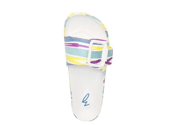 Zodiac | Women's Desert Slide Sandal-White Multi