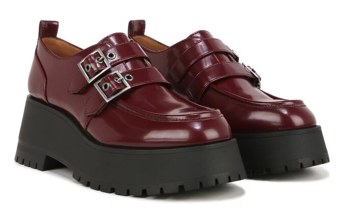 Zodiac | Women's Perri Platform Loafer-Wine Red Synthetic