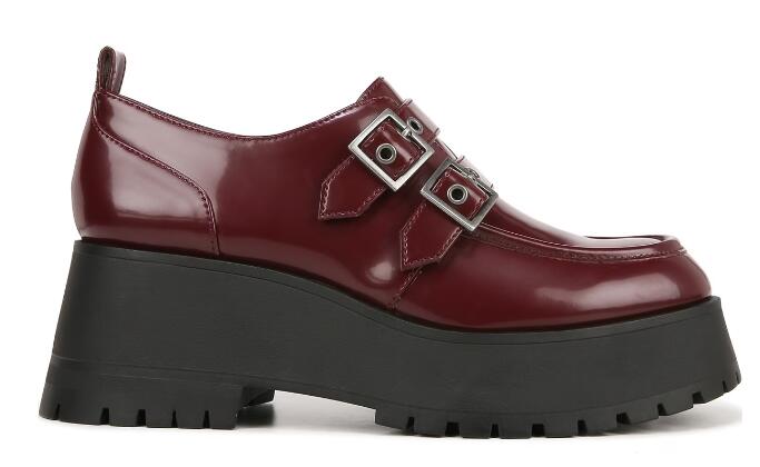 Zodiac | Women's Perri Platform Loafer-Wine Red Synthetic