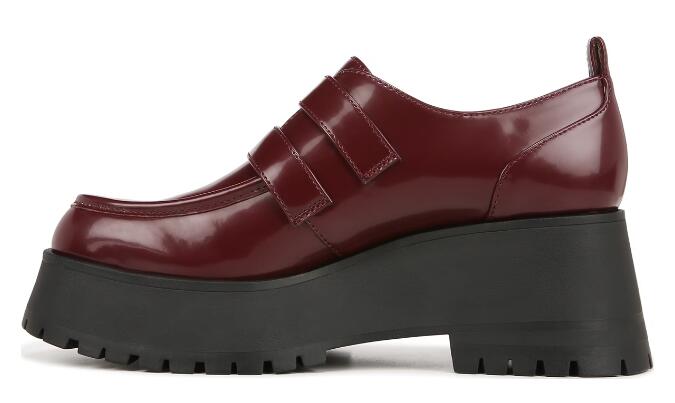 Zodiac | Women's Perri Platform Loafer-Wine Red Synthetic