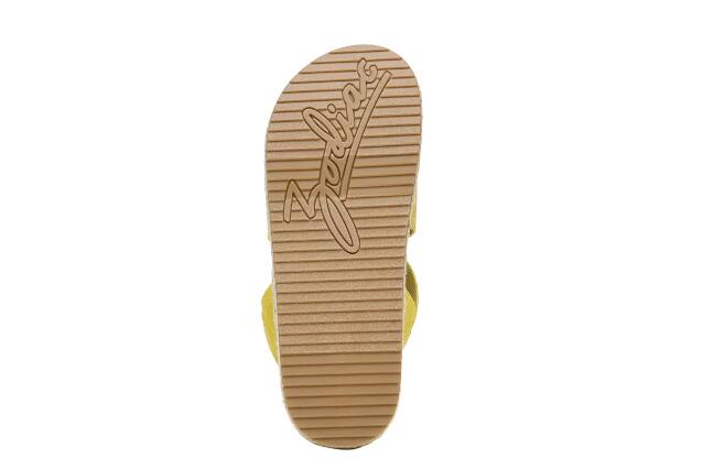 Zodiac | Women's Savannah Footbed Sandal-Lemon Suede