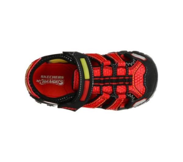 Skechers Boys' Hot Lights: Damager III - Beach Blaze