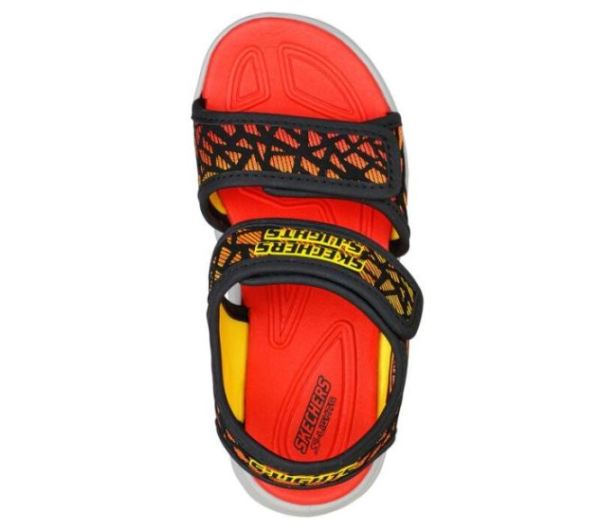 Skechers Boys' S Lights: Hypno-Splash - Sun Sonic