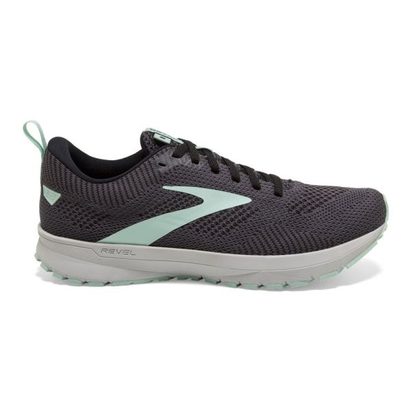 Brooks Shoes - Revel 5 Ebony/Black/Yucca