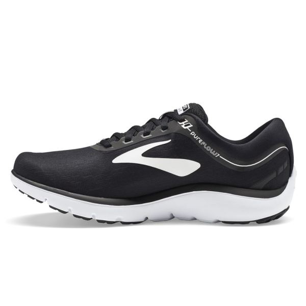 Brooks Shoes - PureFlow 7 Black/White            