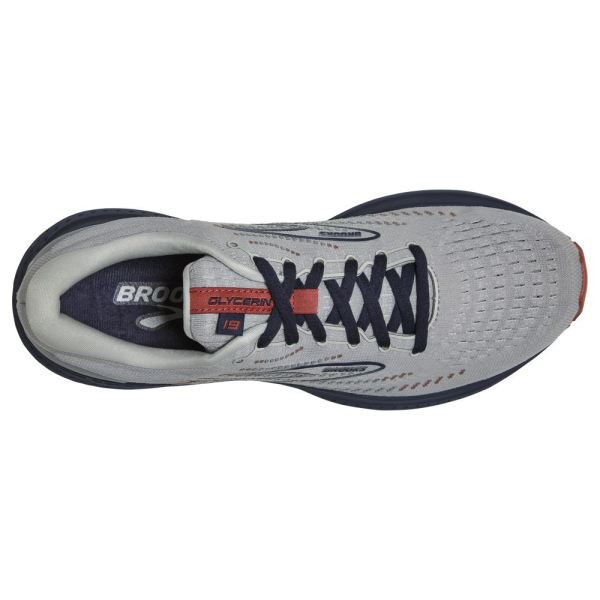 Brooks Shoes - Glycerin 19 Grey/Alloy/Peacoat            