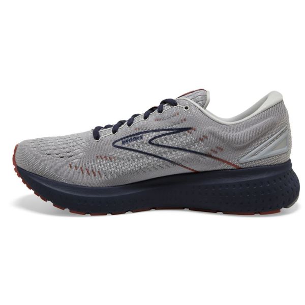 Brooks Shoes - Glycerin 19 Grey/Alloy/Peacoat            