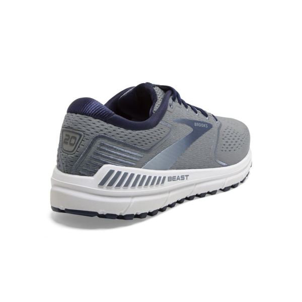 Brooks Shoes - Beast 20 Blue/Grey/Peacoat            