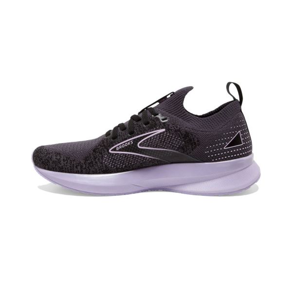 Brooks Shoes - Levitate StealthFit 5 Black/Ebony/Lilac            