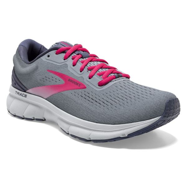 Brooks Shoes - Trace Grey/Nightshadow/Raspberry            