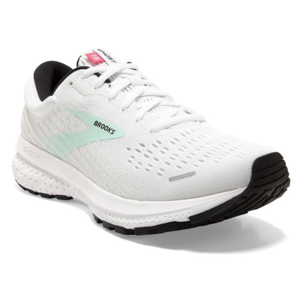 Brooks Shoes - Ghost 13 White/Yucca/Lilac            