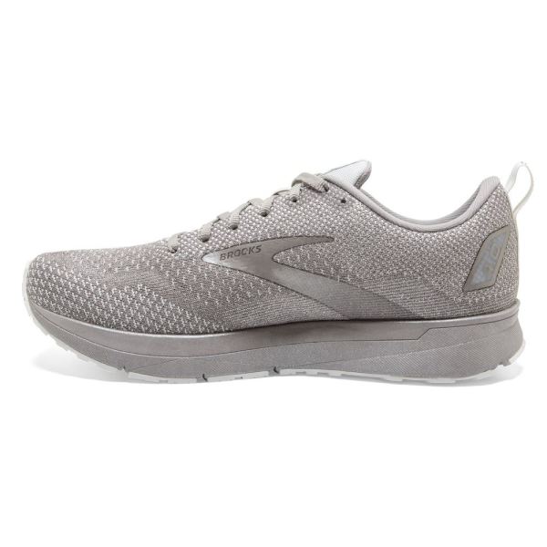 Brooks Shoes - Revel 4 White/Paloma/Silver            