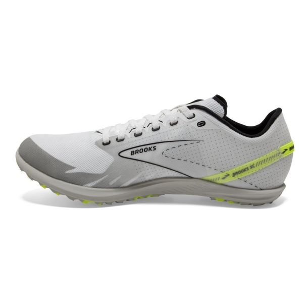 Brooks Shoes - Draft XC Spikeless White/Black/Nightlife            